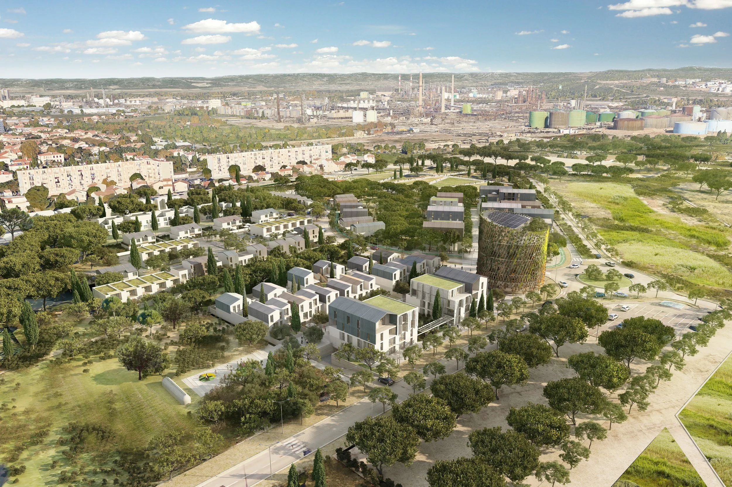 Eco-quartier «Les Rives de l’Etang» - BERRE L’ETANG (13)