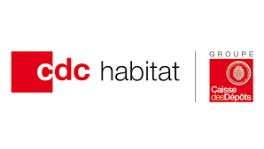 Logos de CDC Habitat et Caisse des Dépôts.