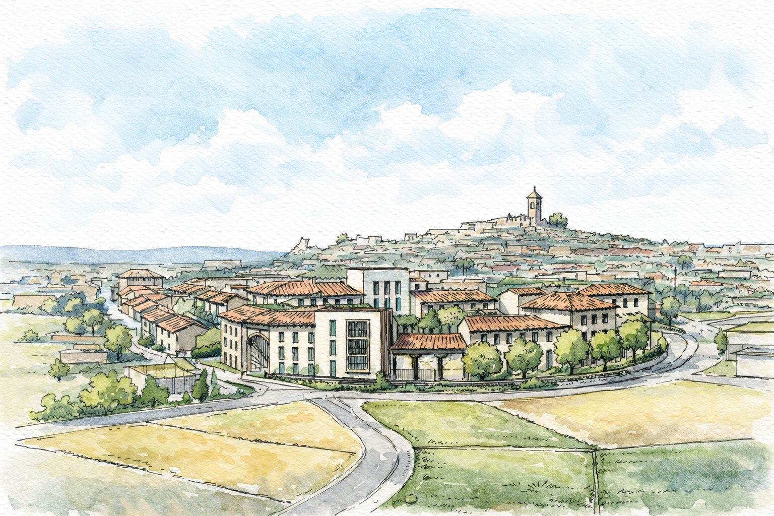 Quartier «La Caulière» - POURRIERES (83)