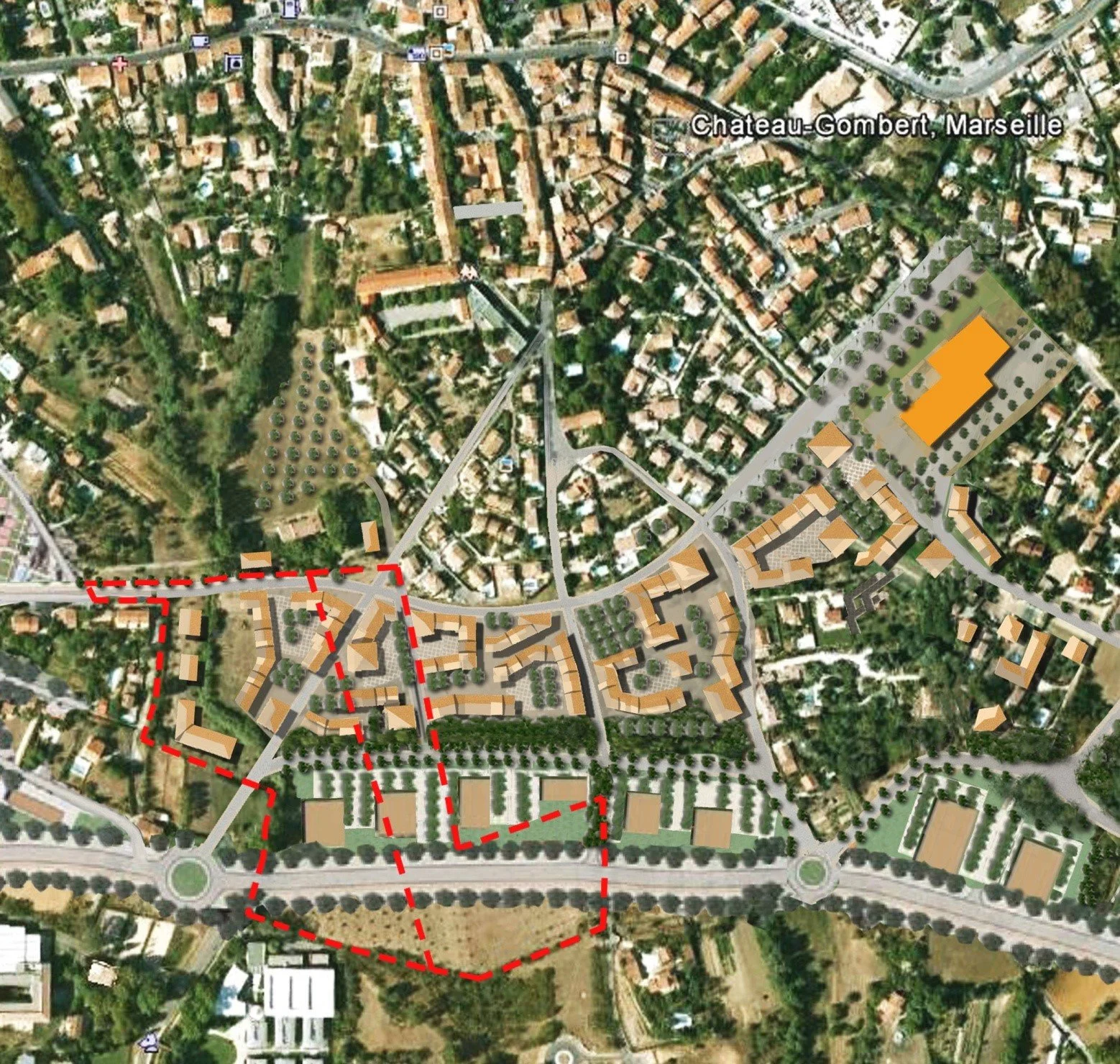 ZAC Technopôle de Château GOMBERT -  MARSEILLE (13)