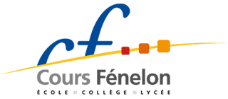 Logo du Cours Fénelon avec le texte 'École, Collège, Lycée'.