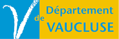 Logo du département de Vaucluse en France.