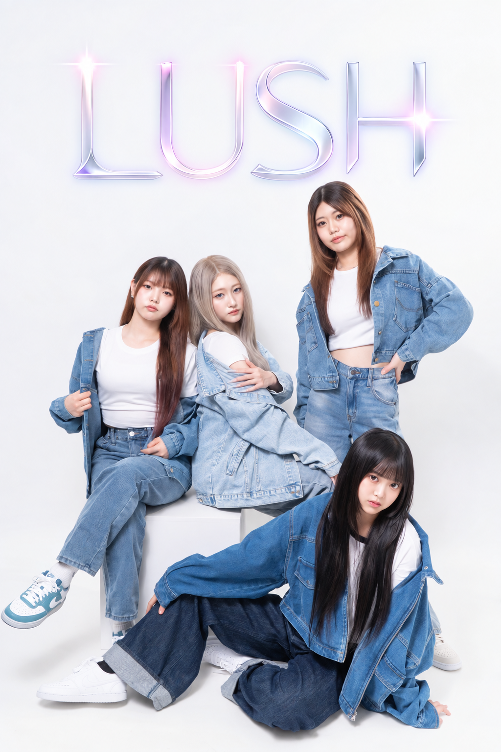 4人組ガールズグループの名称が「LUSH」に決定しました。