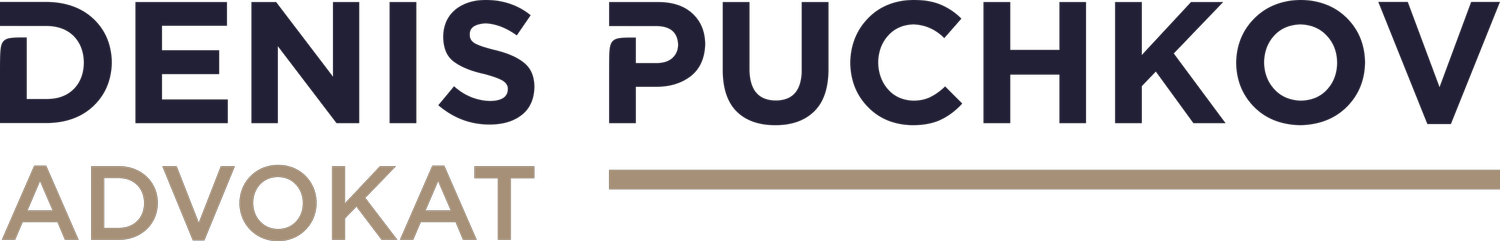 Denis Puchkov, Advokat