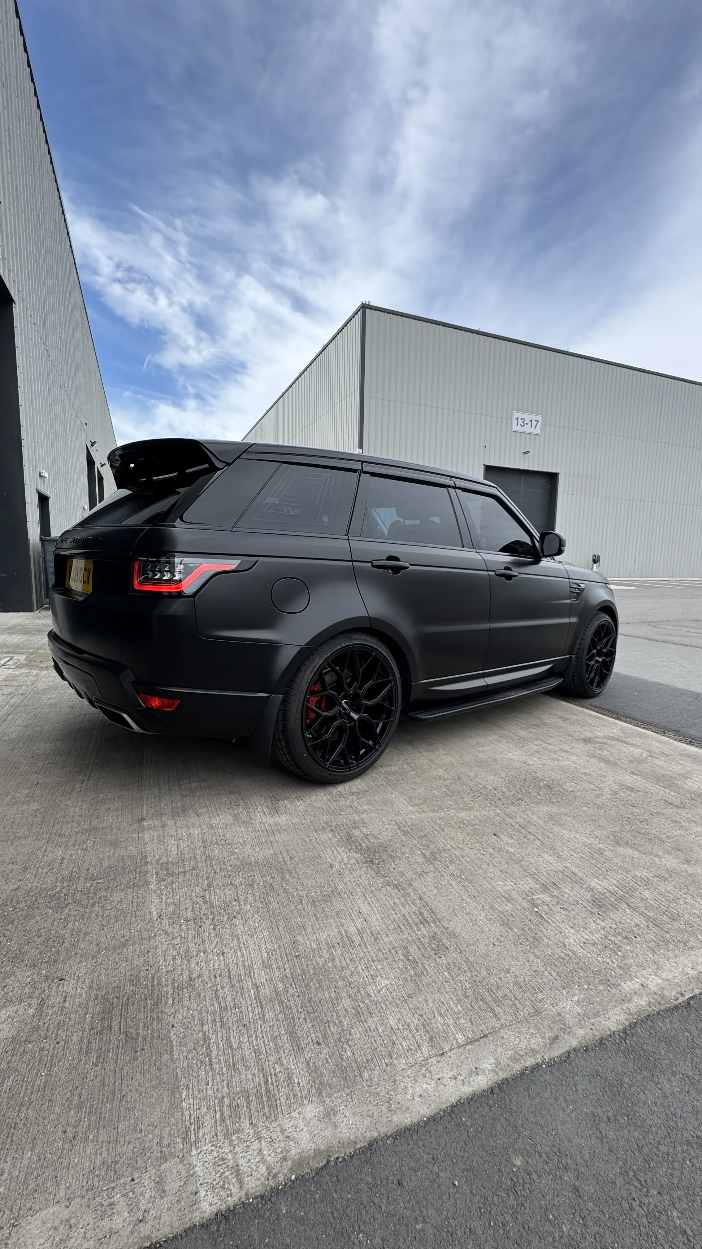 Range Rover Sport 20% Rear Tints