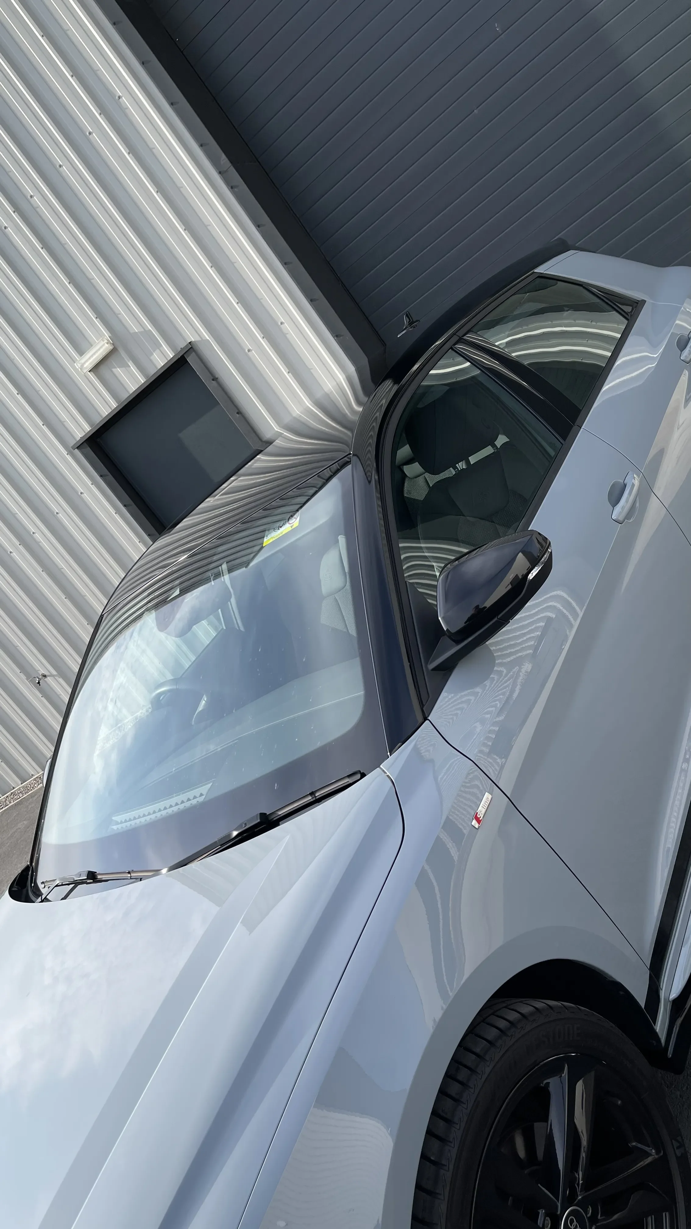 Audi A1 Gloss Black Roof Wrap