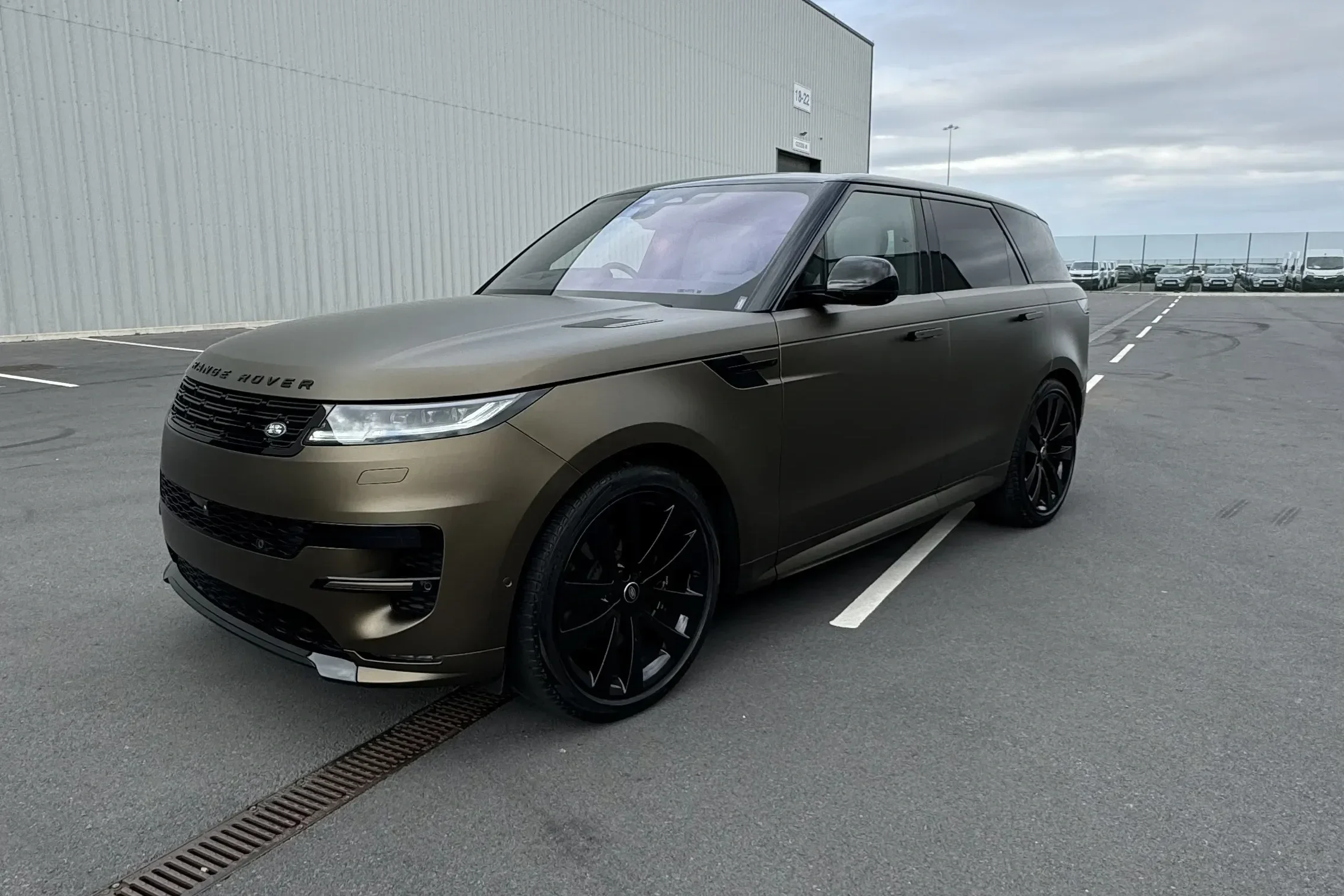 Range Rover Sport Colour Change Wrap