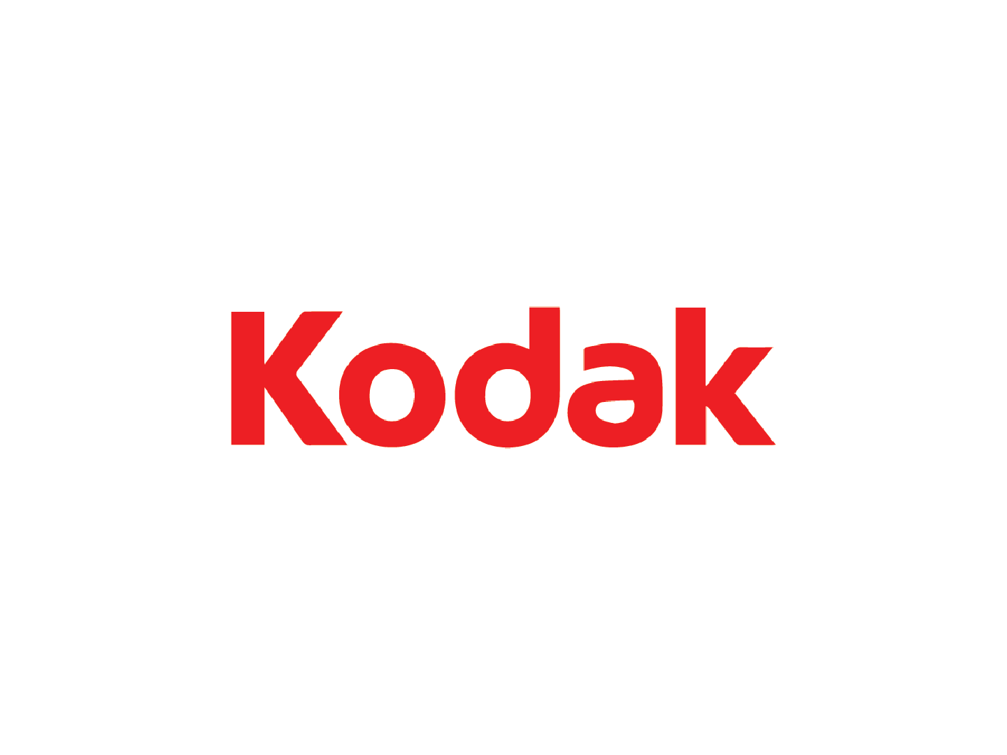 Red Kodak logo on a white background.
