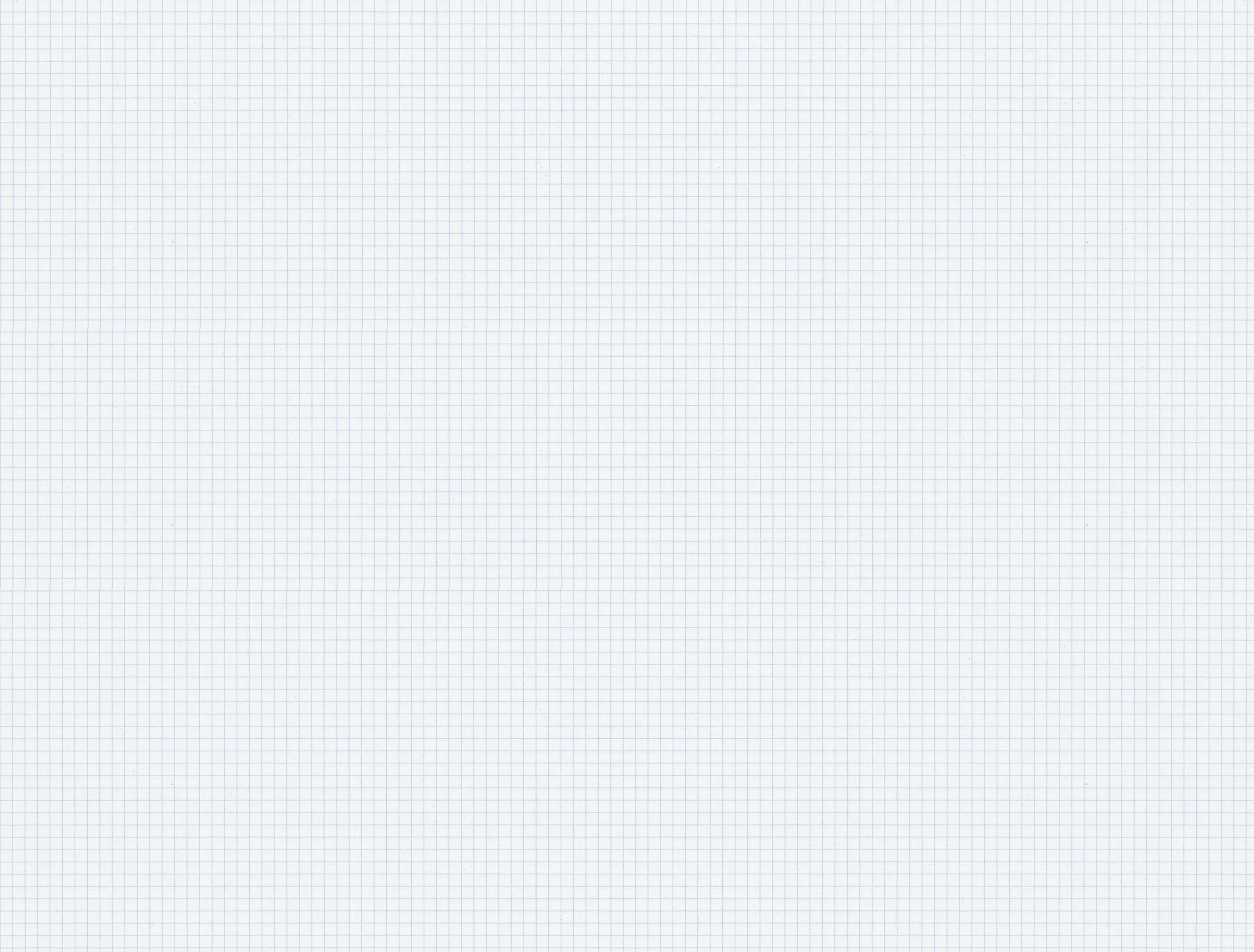 Une feuille de papier à carreaux bleus et blancs