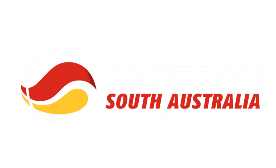 Logo of South Australia with stylized red, white, and yellow wave design and the text 'South Australia' in bold red letters.