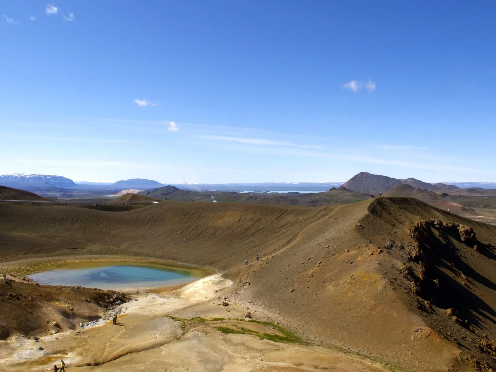 La caldera di Krafla - Islanda