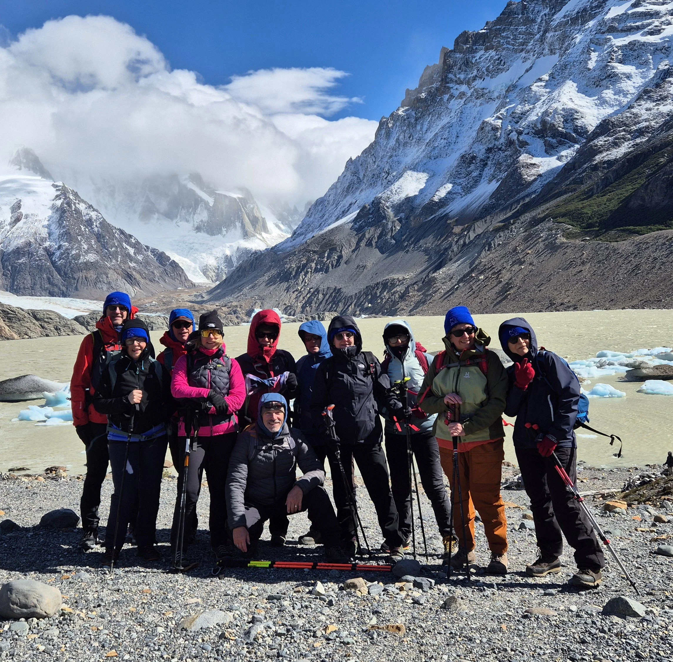 Gruppo alla Laguna Torre