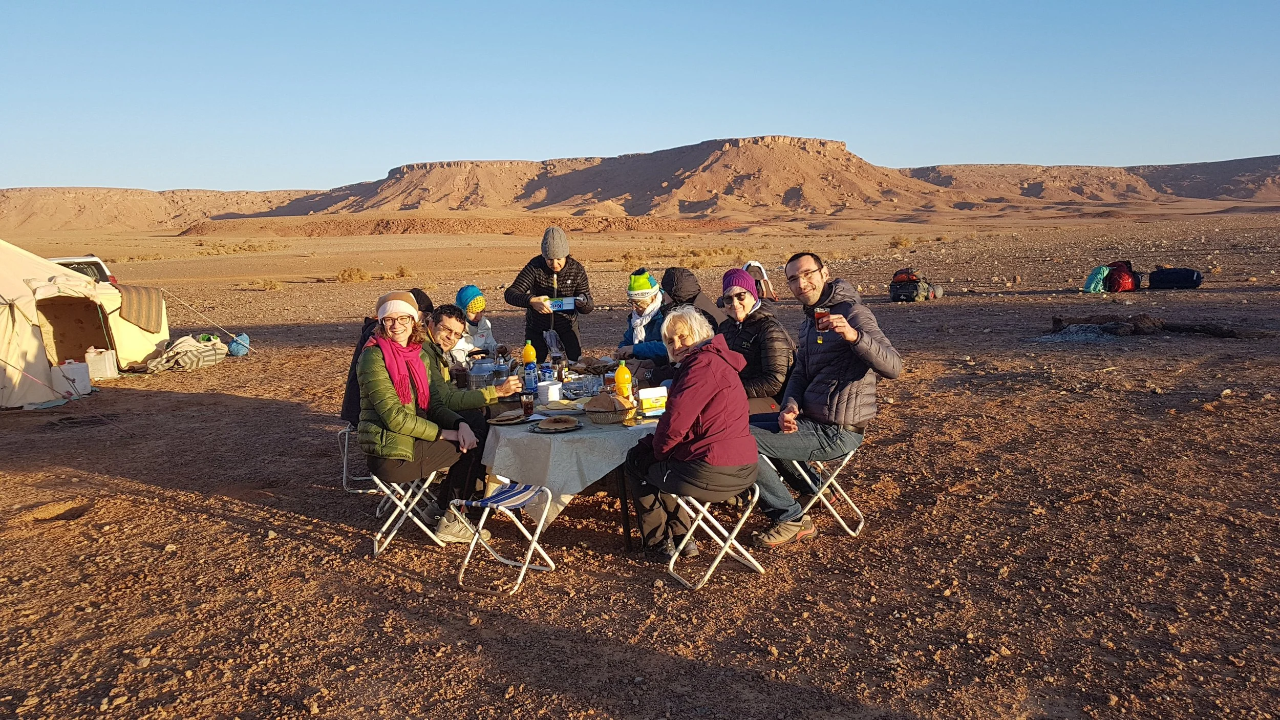 Colazione nel deserto