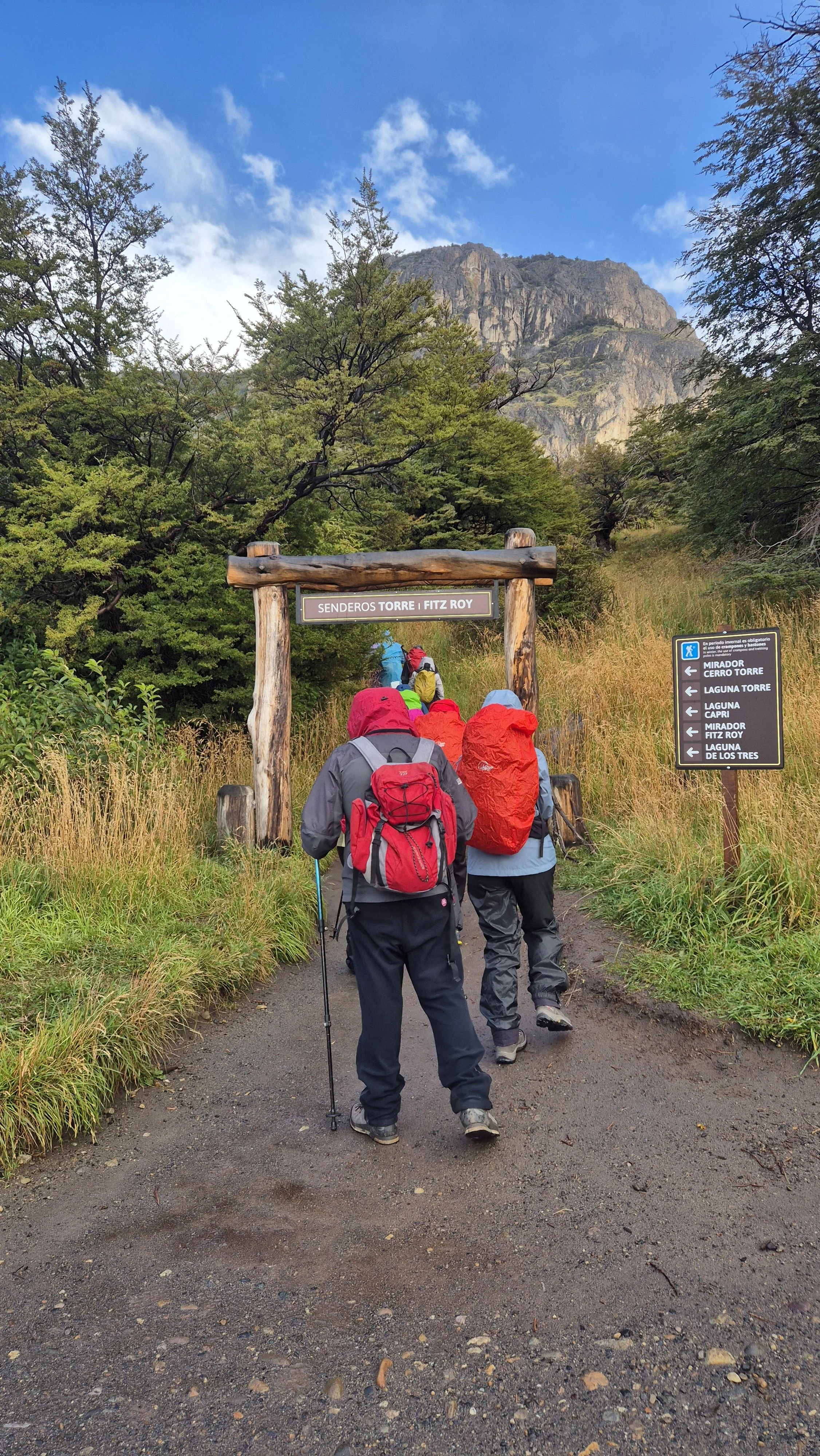 Sentiero Torre e Fitz Roy