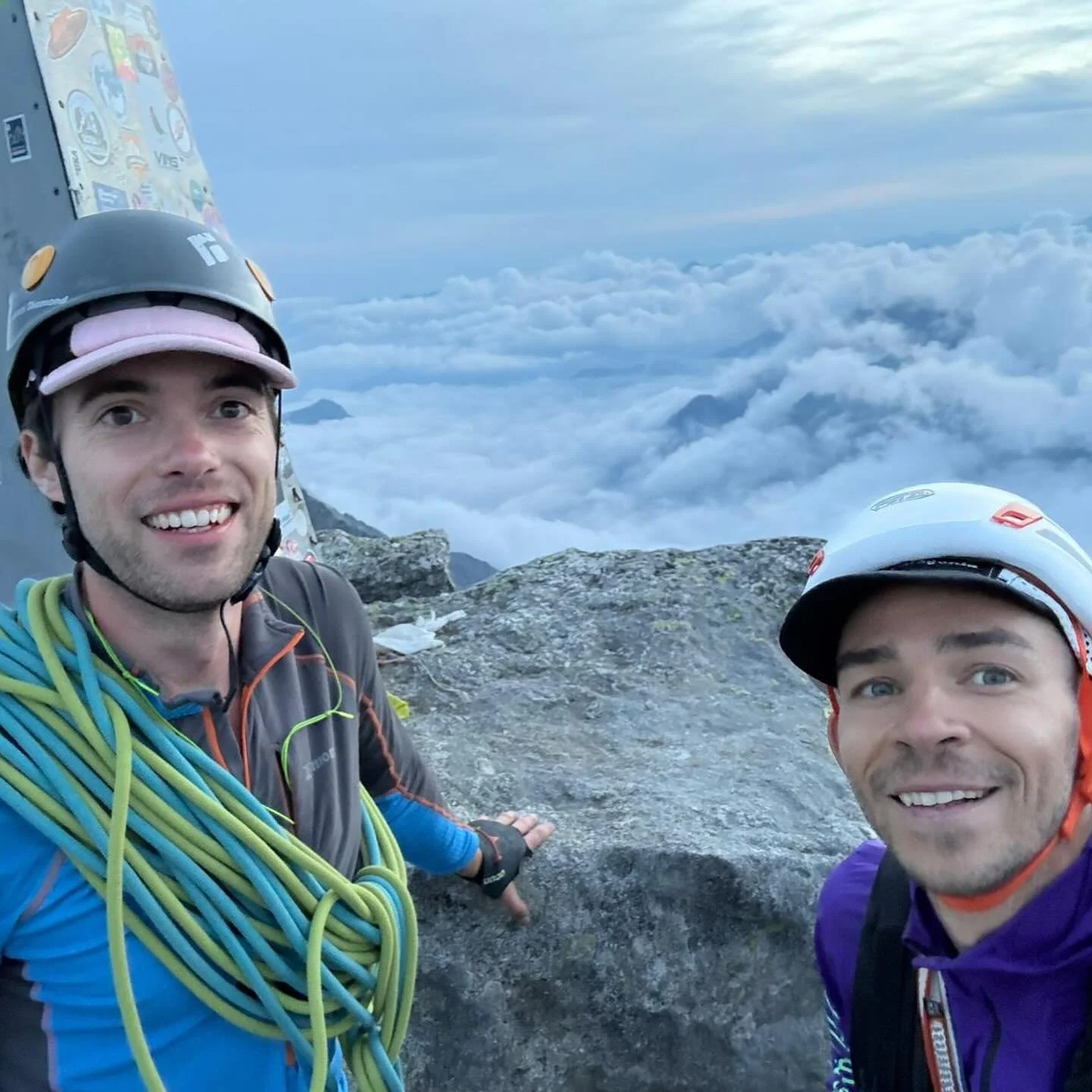 NLMC Summer Sends 🏔️☀️ 

Club members have been busy getting out and about this summer. Here&rsquo;s just a snapshot of the places we&rsquo;ve been out climbing: 

📸 1&amp;2: Chris and Nick on the Cassin route, Piz Badile
📸 3: Ian and Josh walking