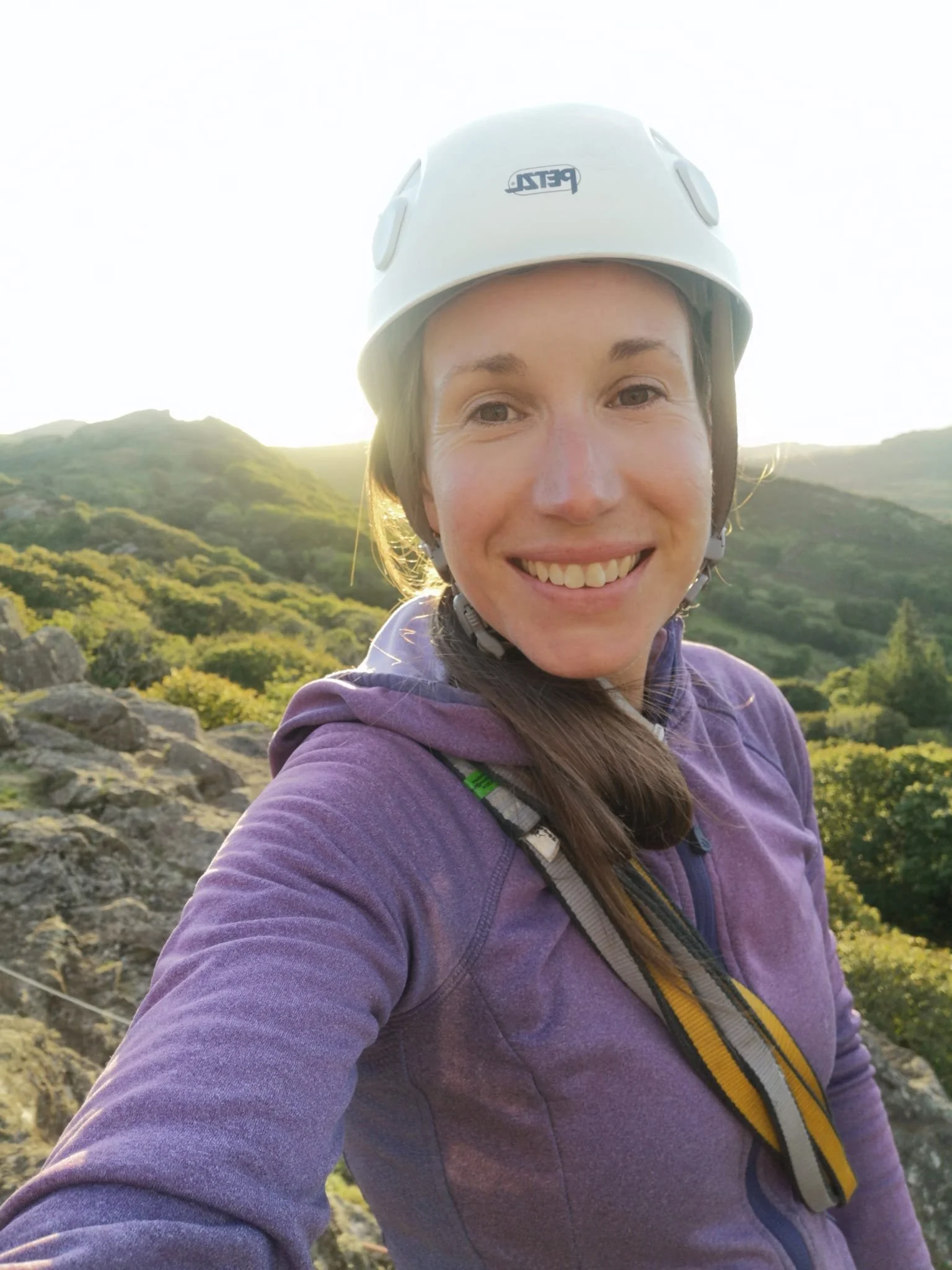 Holly Peristani - outdoor instructor and club member