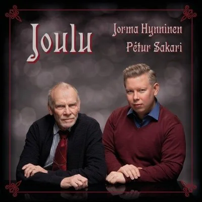 Album cover of "Jorma Hynninen / Pétur Sakari – Joulu (Fuga, 2018)" by organist Pétur Sakari