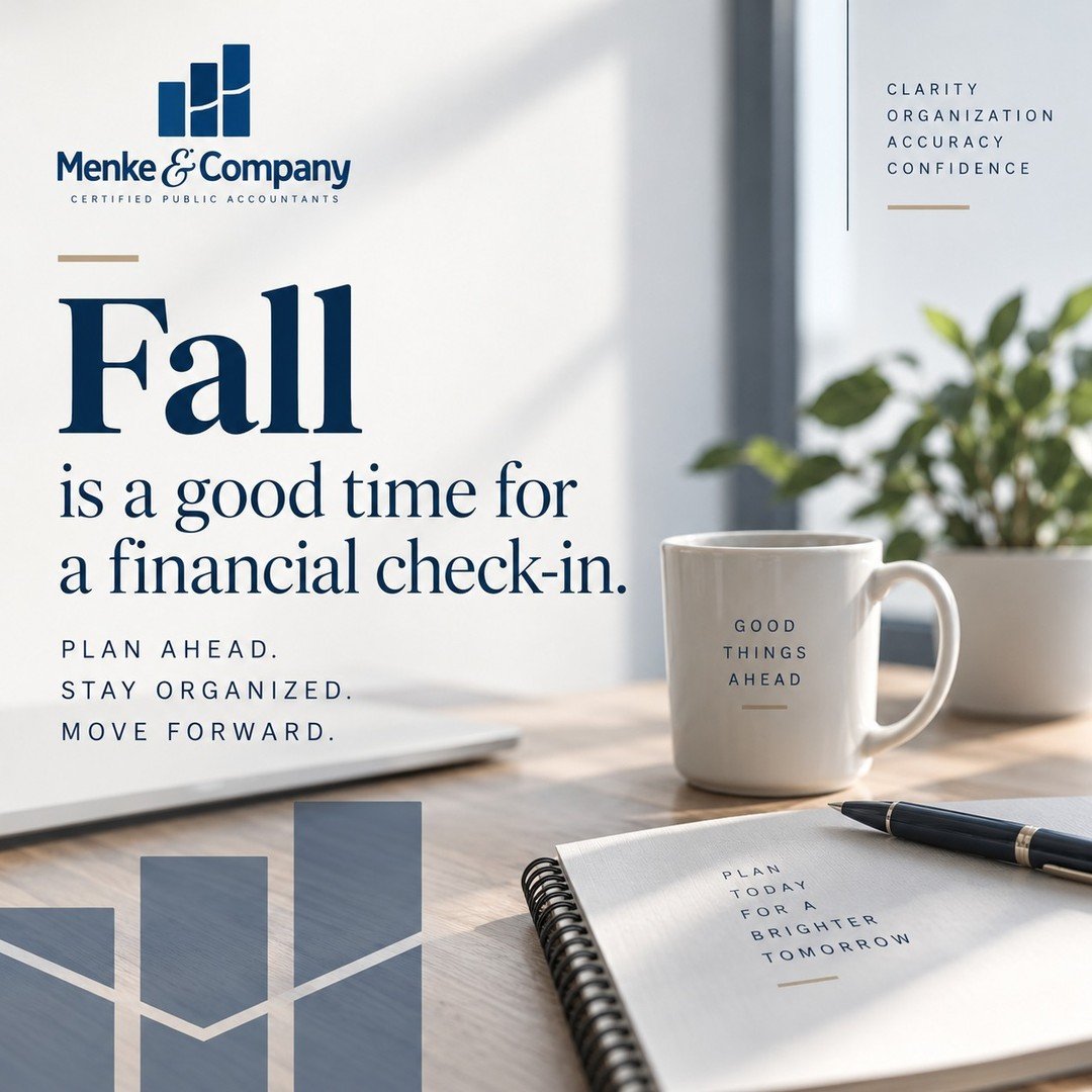 Year-end may still feel a little ways off, but now is a good time to make sure your financial picture is where you want it to be.

For business owners, that might mean catching up on bookkeeping, reviewing cash flow, looking ahead at payroll needs, o