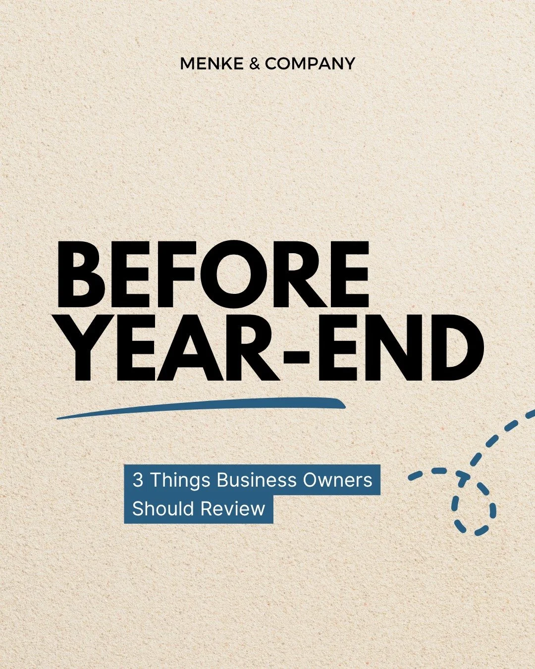 Year-end may still feel a few months away, but now is the time for business owners to take a closer look at where things stand.

Are your books up to date? Do you have a clear picture of your cash flow? Are there tax or business decisions you should 