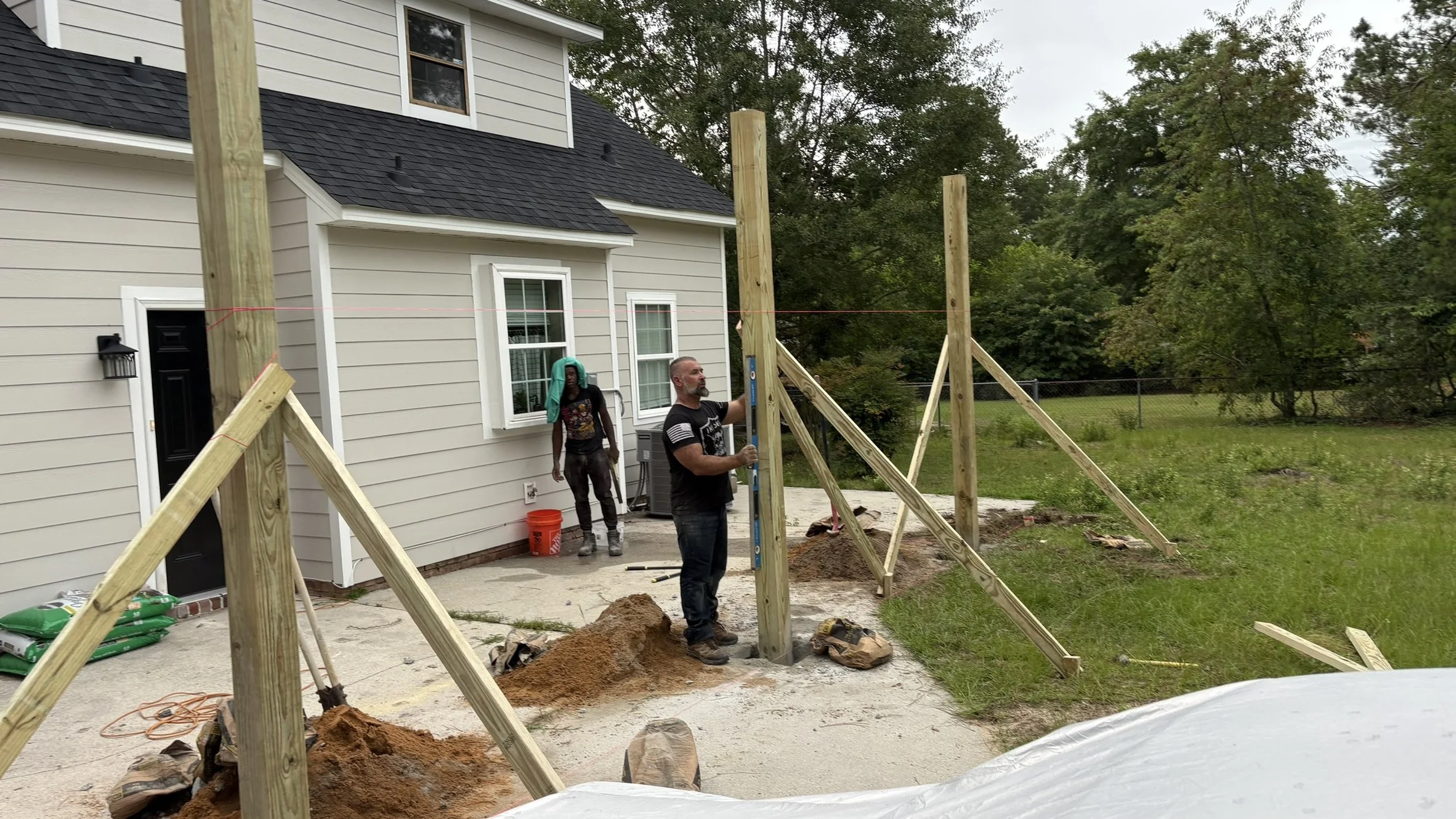 Patio build