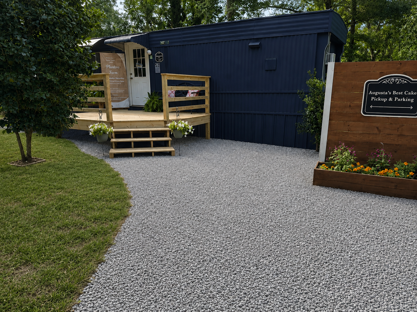 porch build & landscaping 