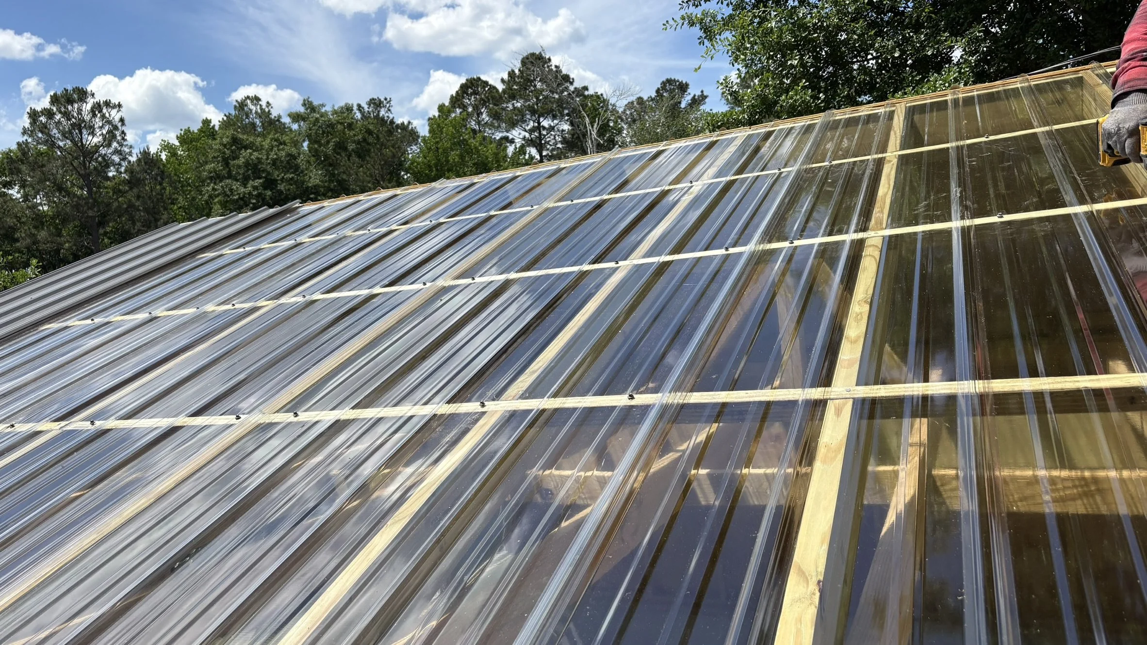 greenhouse roofing