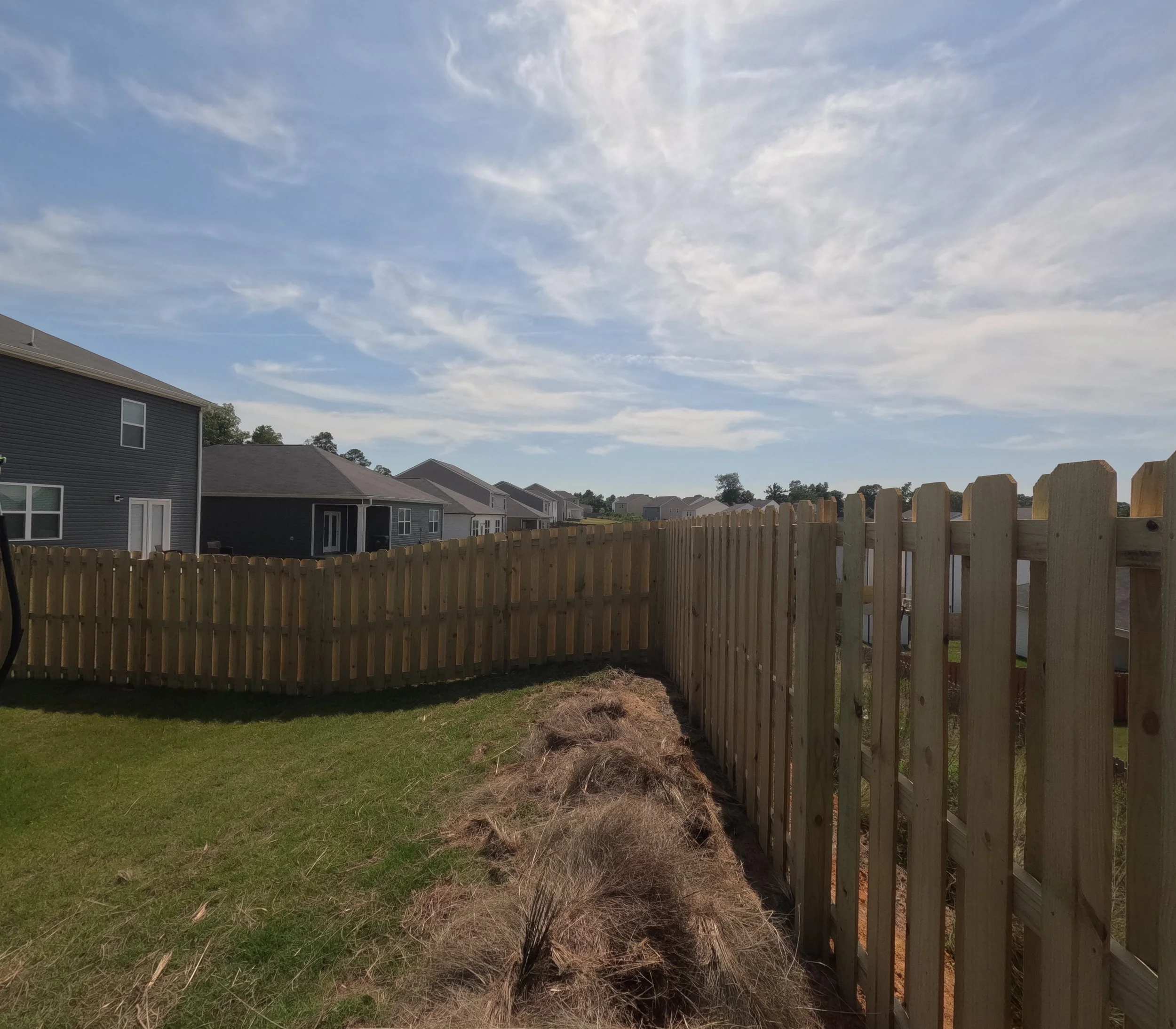Privacy Fence build