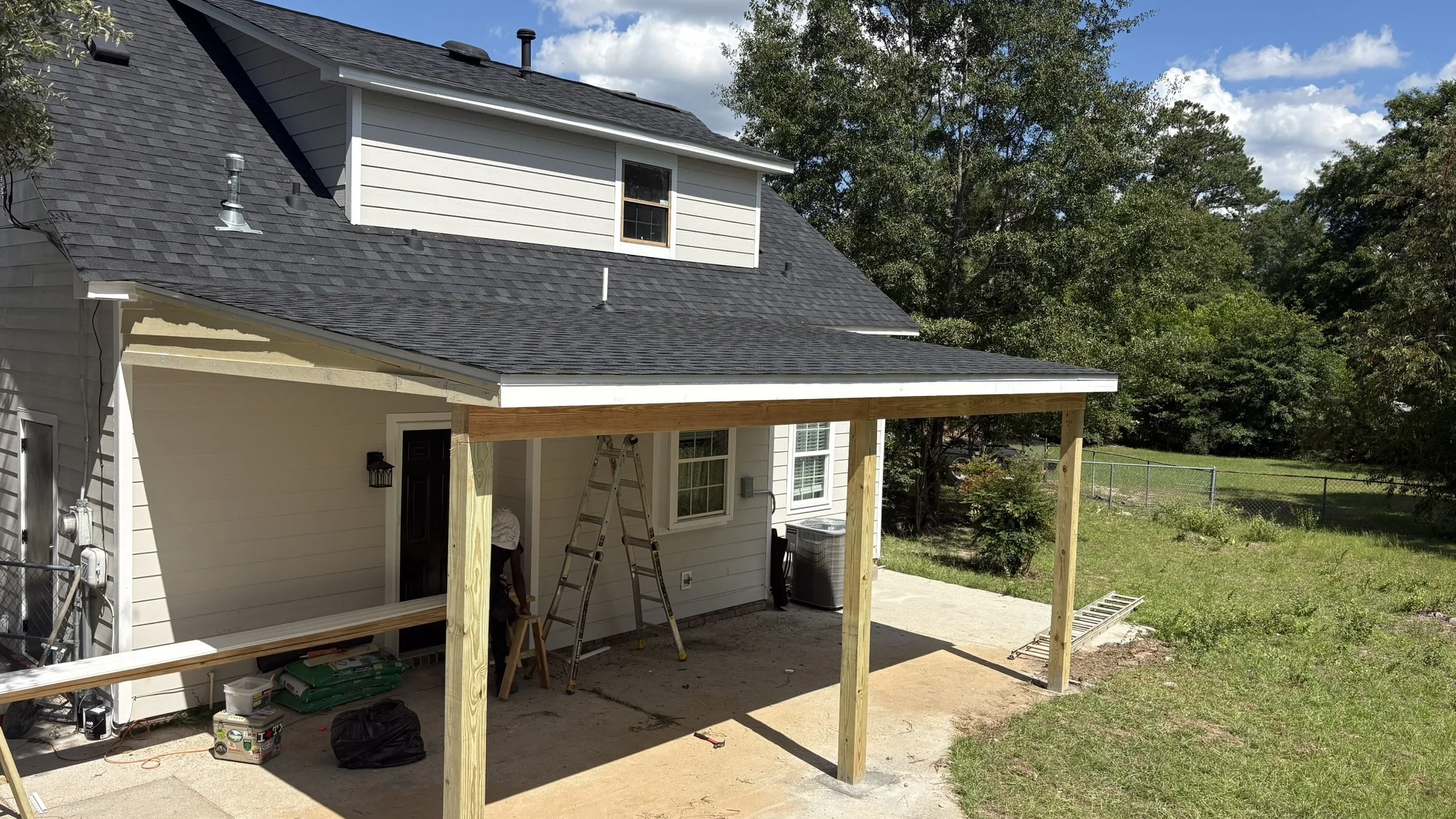Patio build