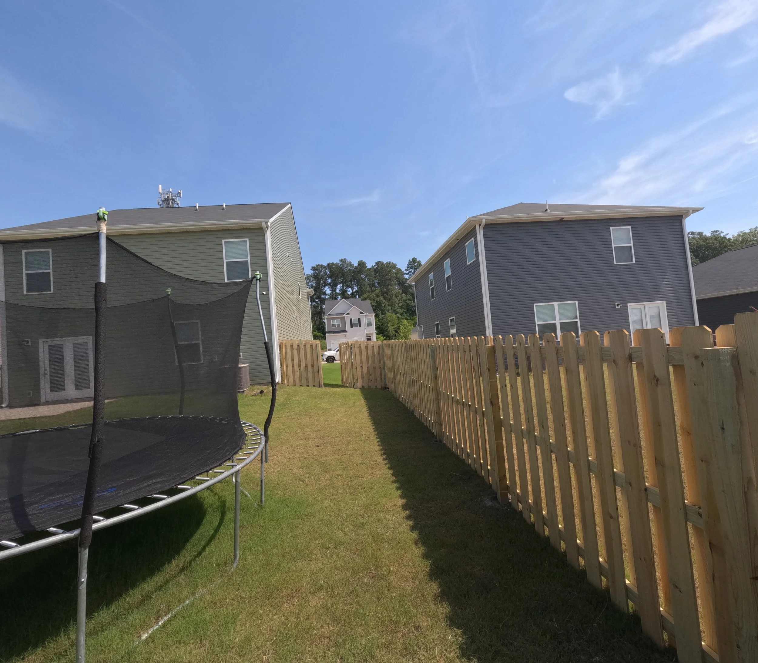 Privacy Fence build