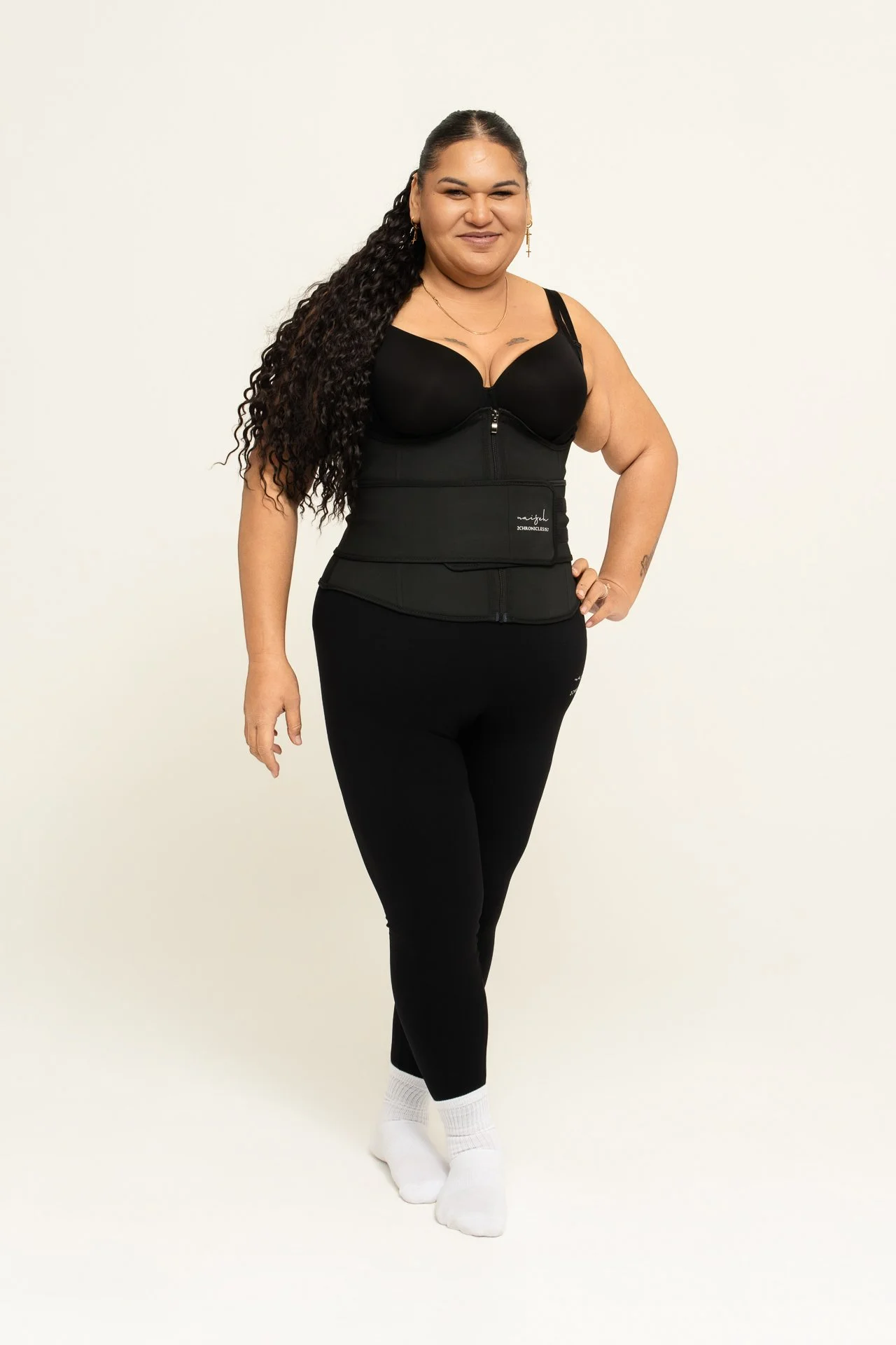 Anchored™ 9-Bone Latex Waist Trainer - Underbust Support Edition
