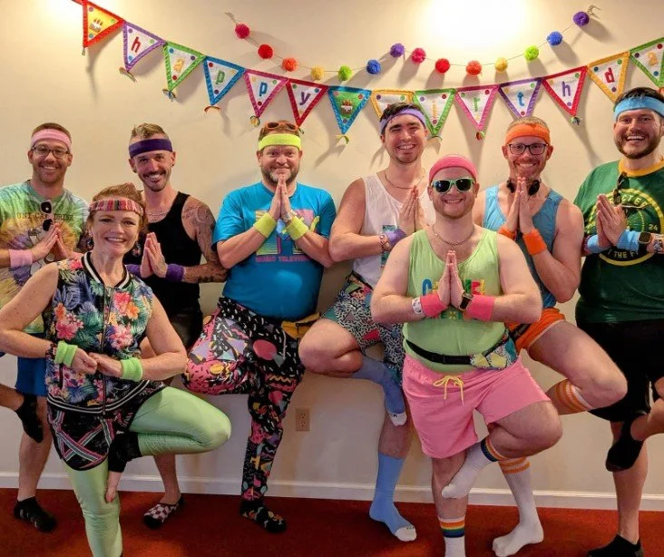 80's BIRTHDAY YOGA