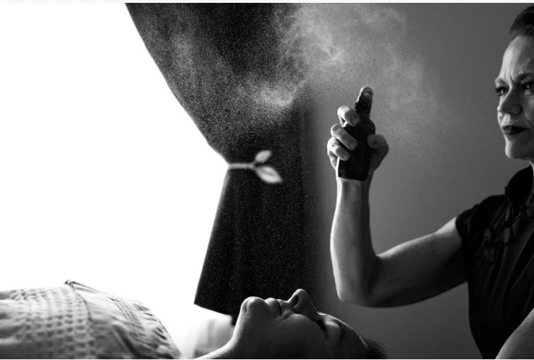 Lavender Spray during Sound of Silence Massage