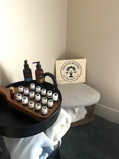 Raindrop Relaxation set up 