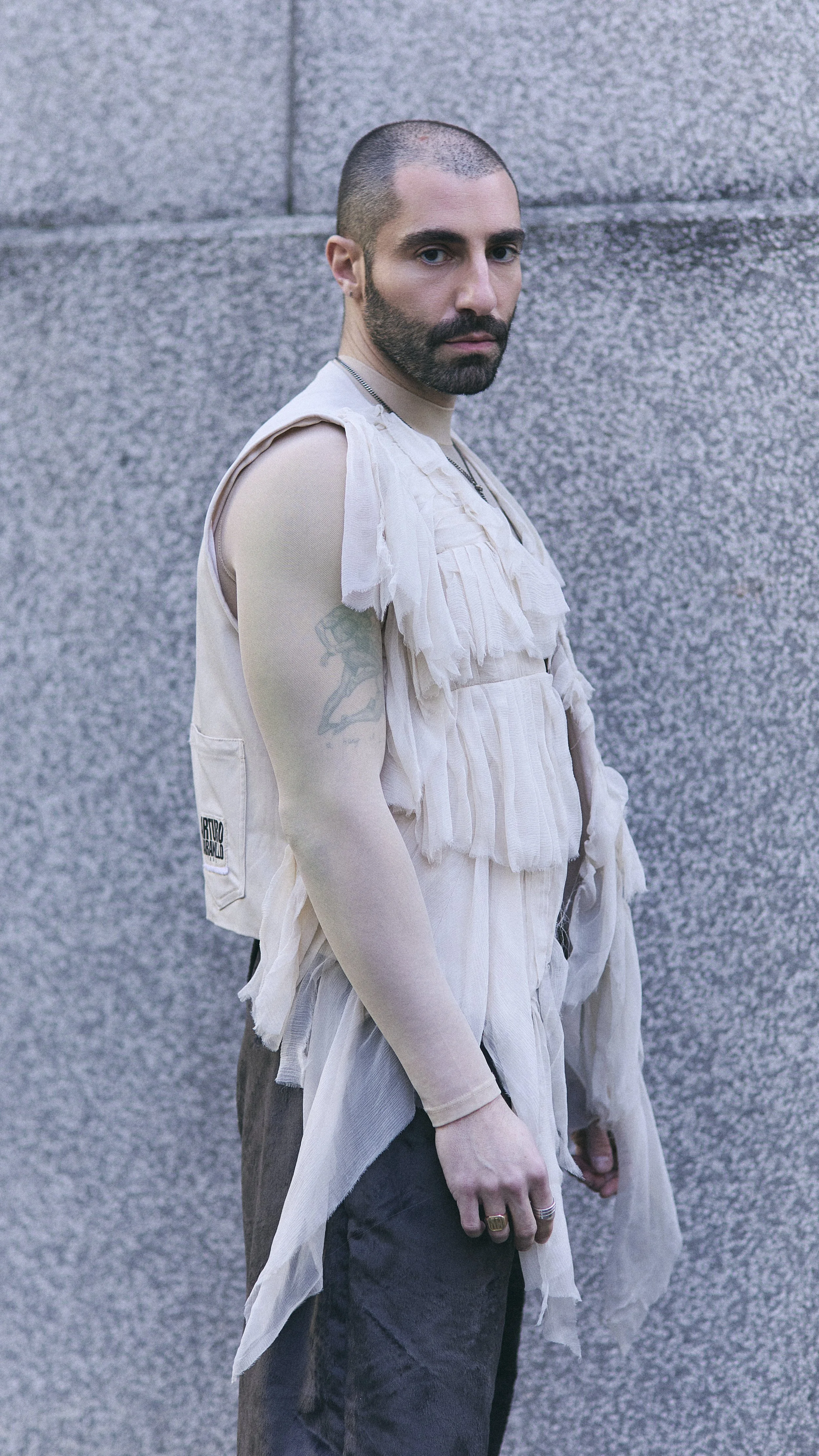 Photography: Dragos MITROFAN 
Art Direction/Styling: Alex BAKER 
Model: Michael Valinsky
MUA: Bebecitamua_ 
Assistant Photography: Marios ALEXANDROU Paris, France.