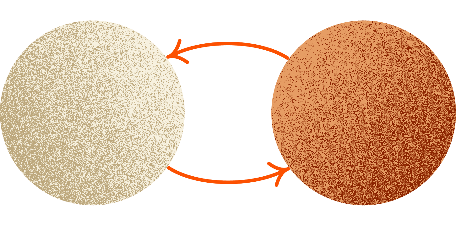 visual representation of transactional analysis dynamics in workplace conversations and relationships