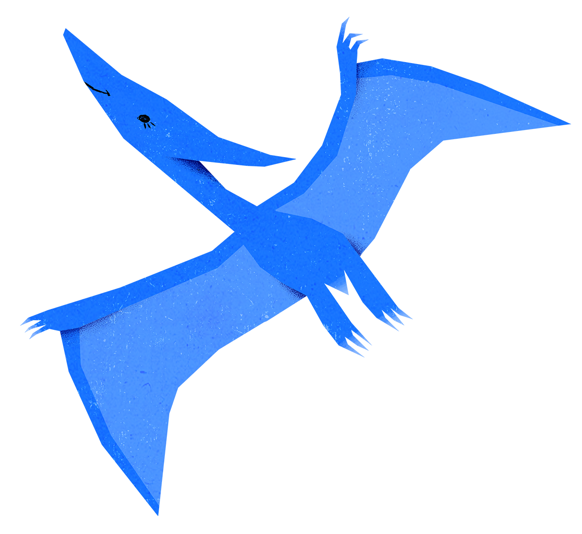 NOT A HUGE DINOSAUR's blue pteradactyl. We are Salesforce experts helping small & medium businesses launch scalable, affordable solutions with the world’s number one CRM: Salesforce Customer 360.