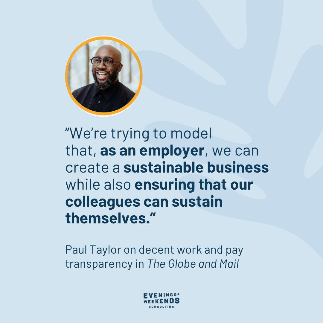 Paul Taylor in the Globe and Mail