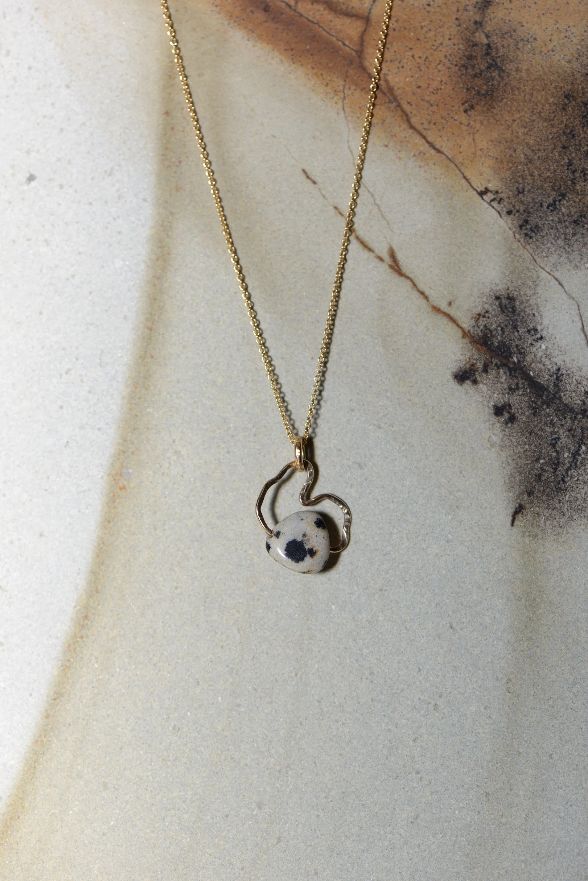 Gold Filled Nugget necklace