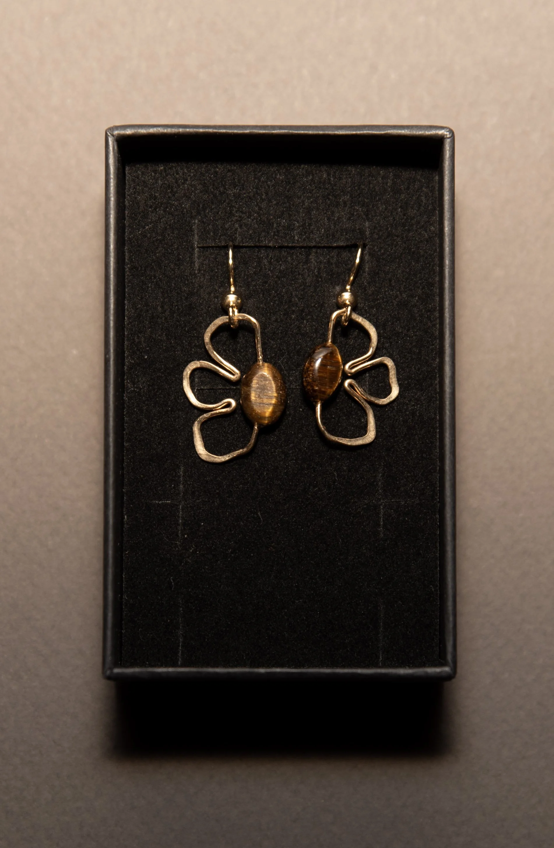 Gold Filled small flower earrings