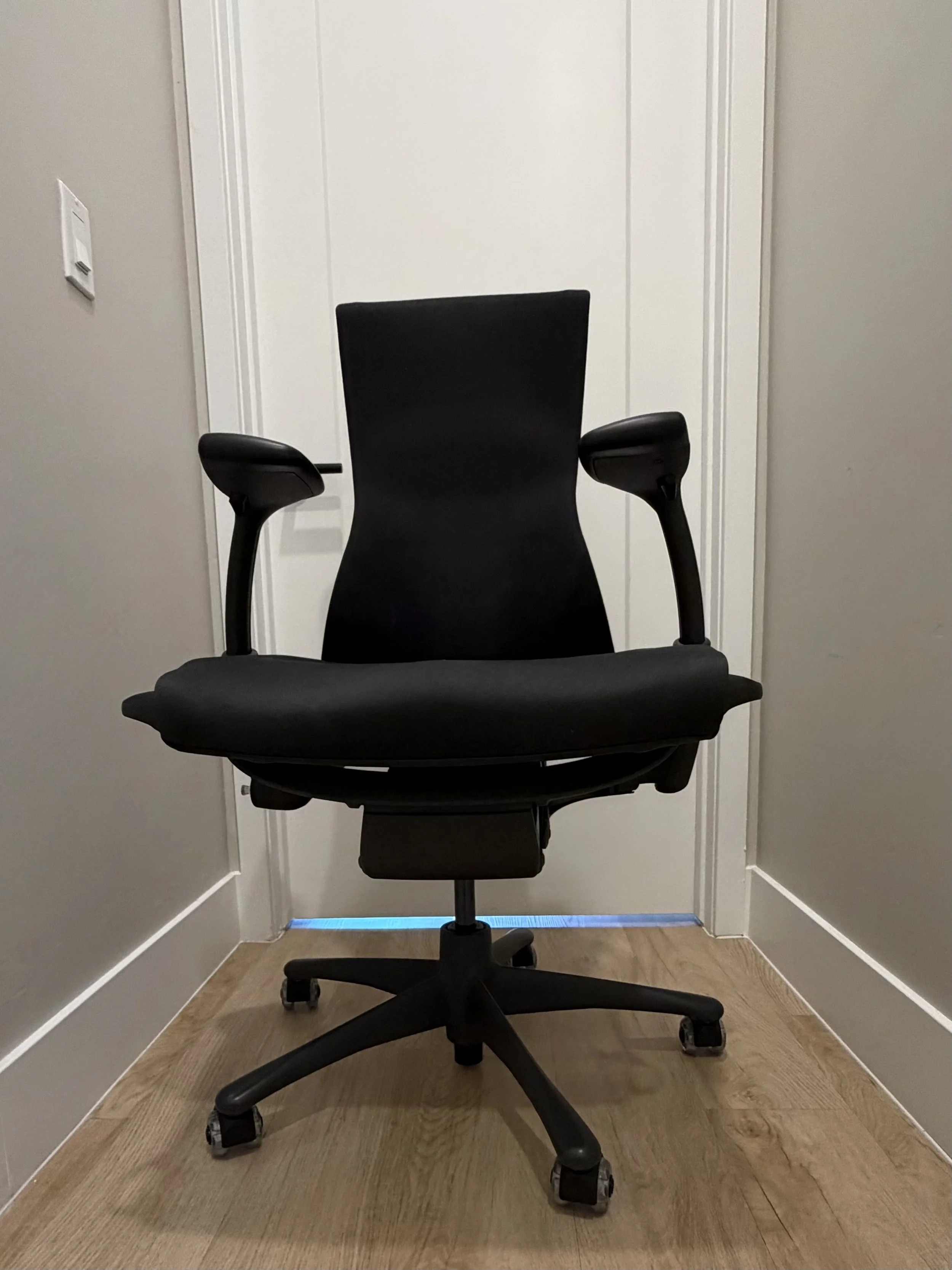 Herman Miller Embody Chair – Rhythm Fabric | Ergonomic Performance Seating | Fully Adjustable | Open-Box New