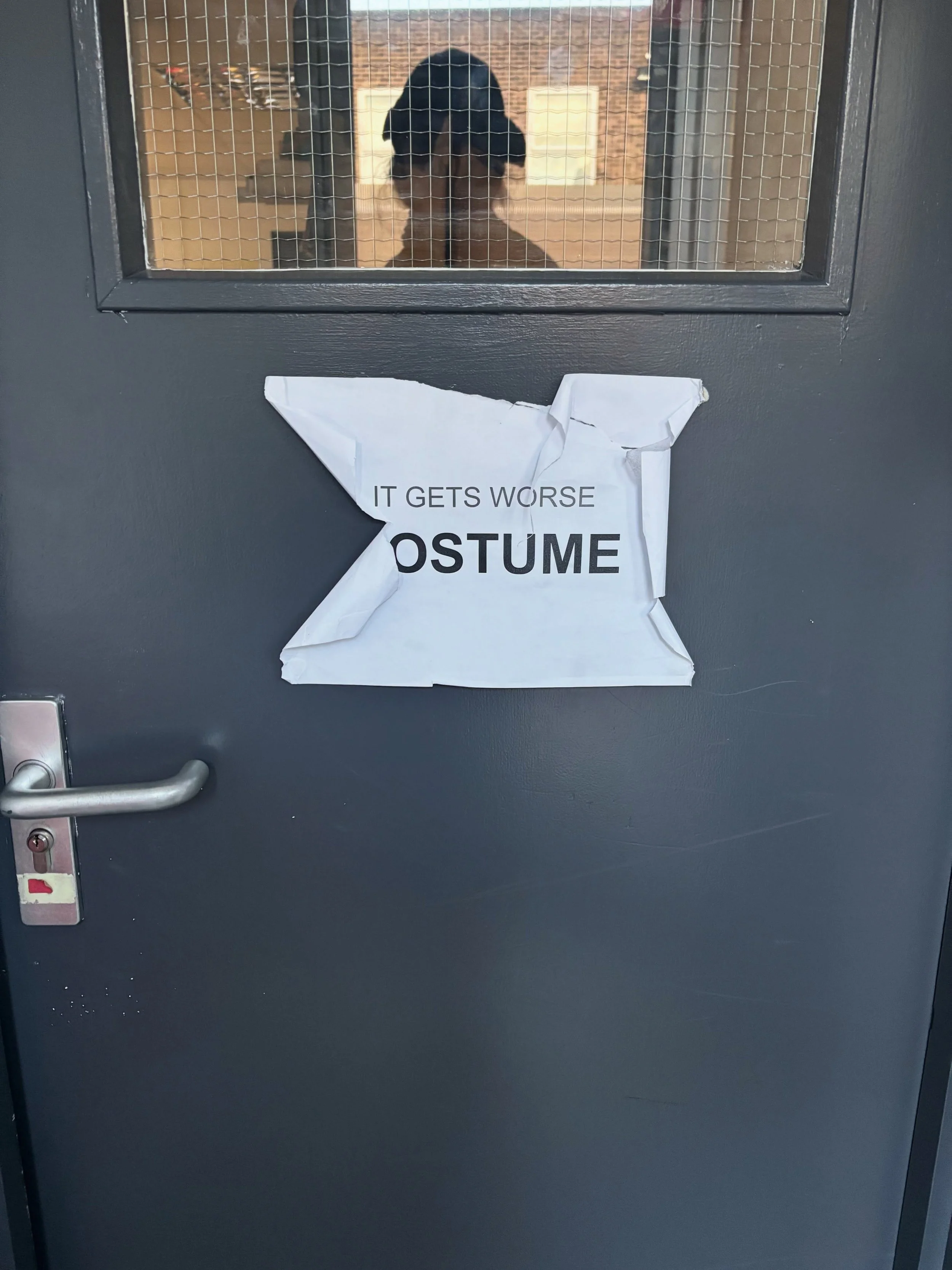 It&rsquo;s so funny you&rsquo;re all going to love it as much as I loved assisting @ariellecooperlethem on designing it. (Man in the bugs bunny just walked past while we were filming he&rsquo;s not in the show just loved his fit &amp; yeah I had lunc