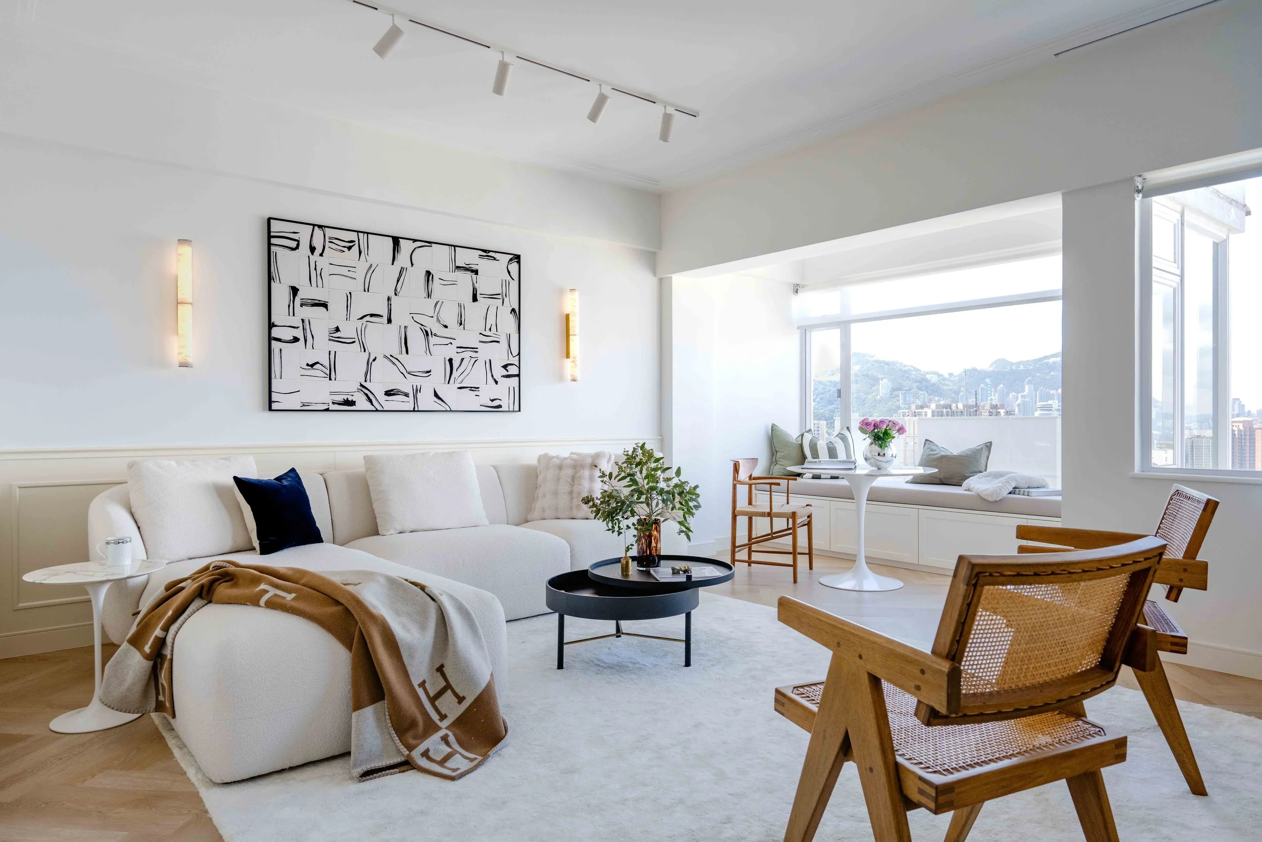 Inside the Hong Kong flat where everything is carefully curated – even the cat