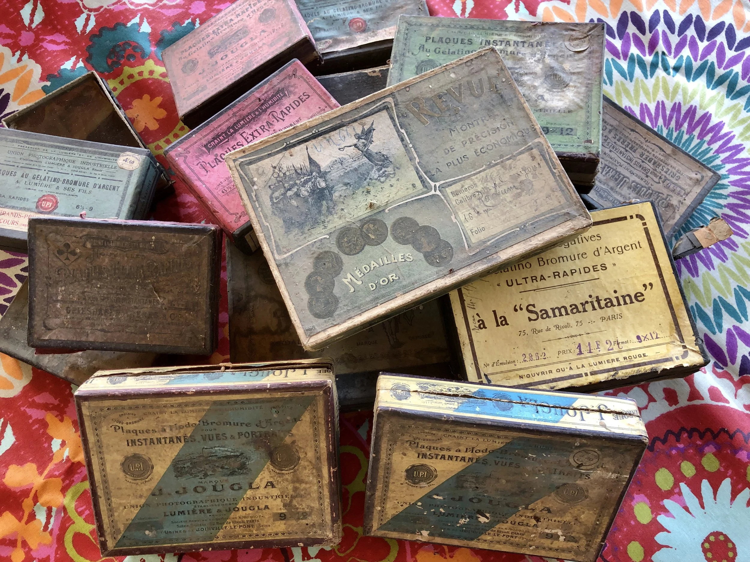 Plaques photographiques anciennes – archives Milhé