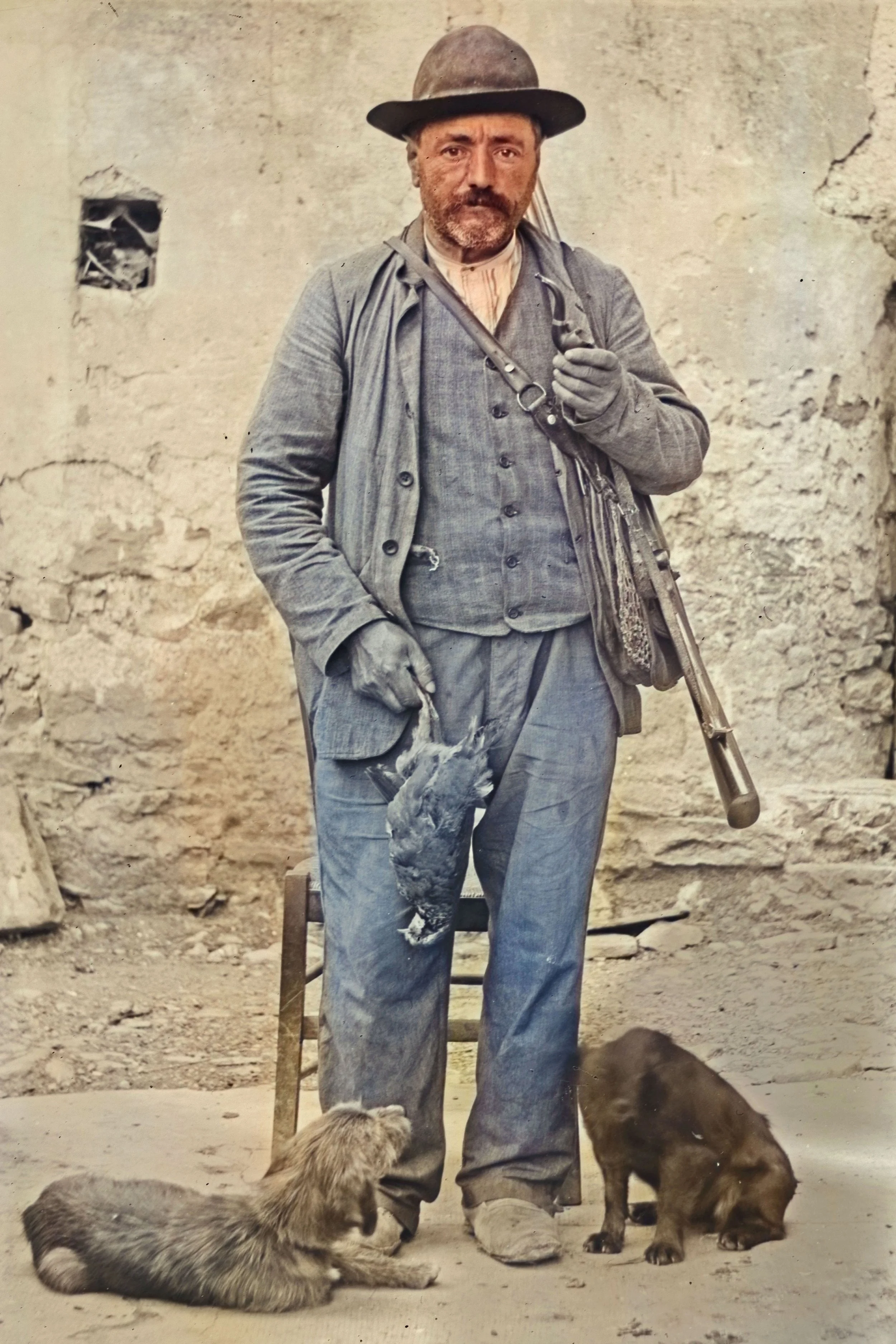 Le chasseur au regard calme