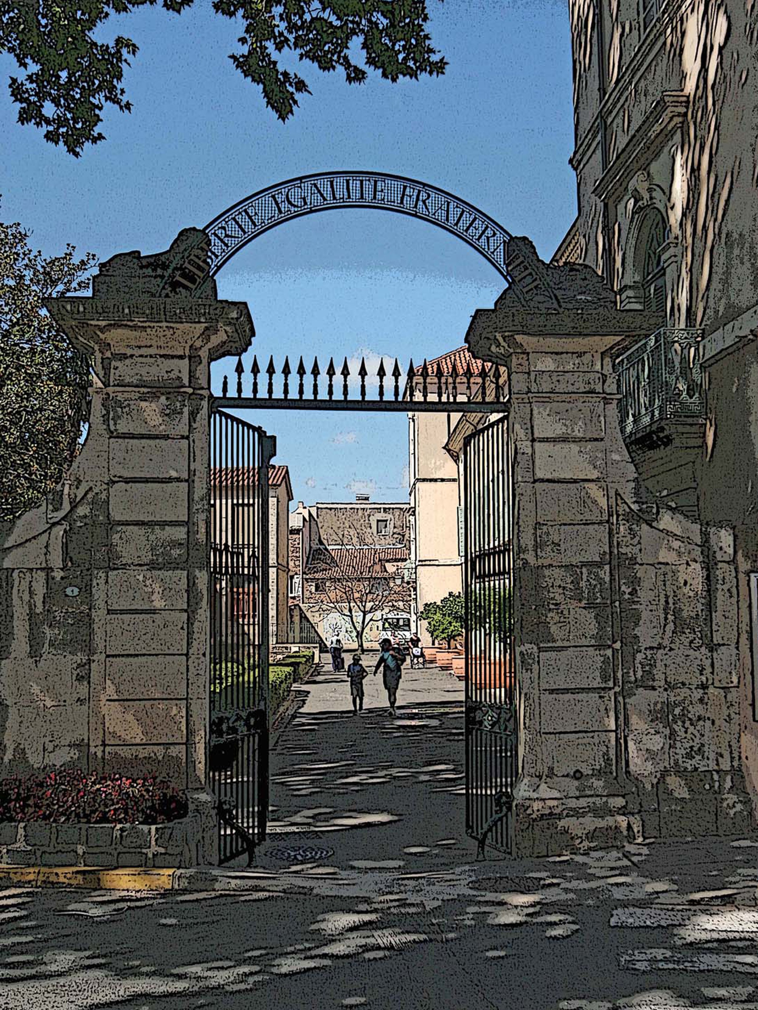 Ingang Mairie St  Chinian