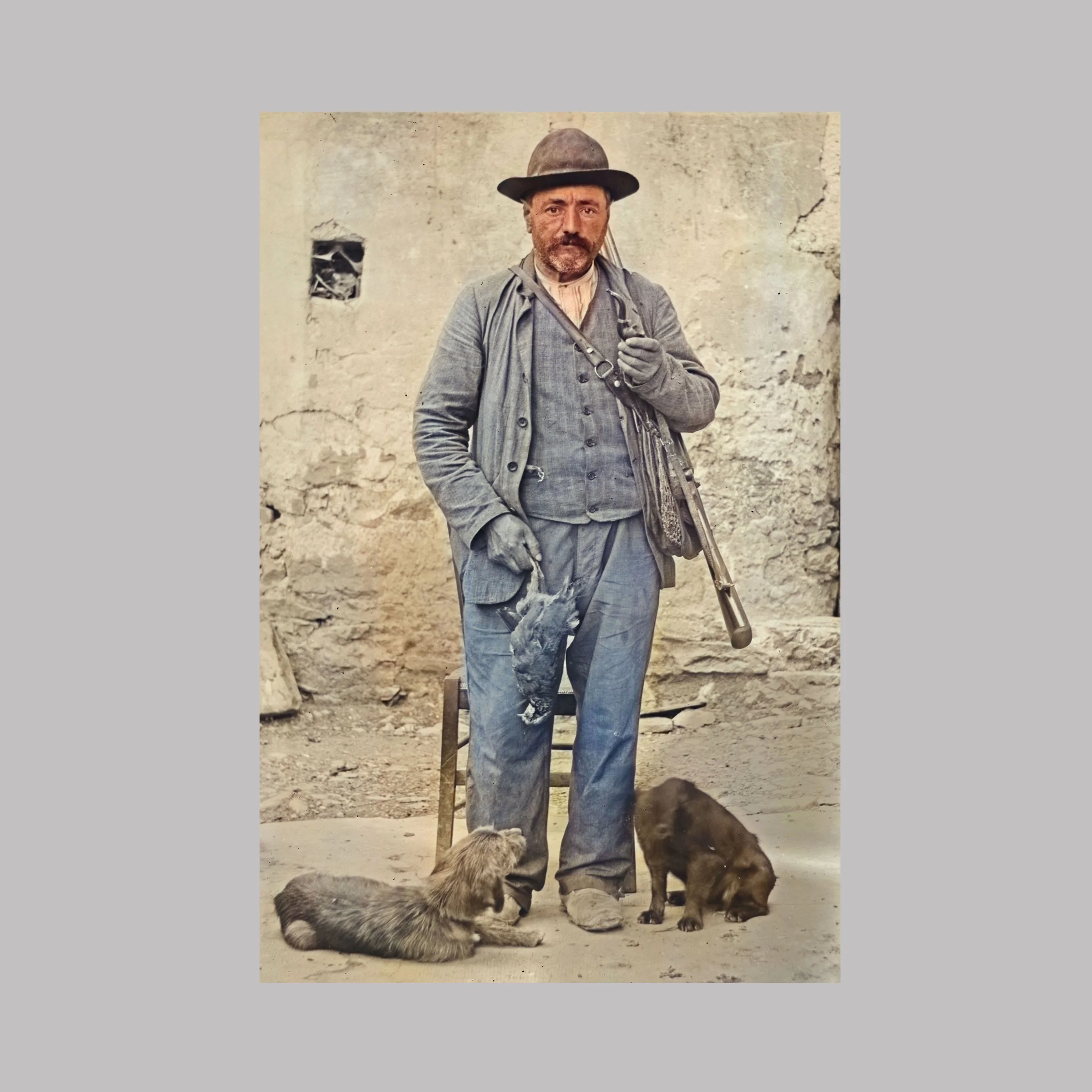 Le chasseur au regard calme