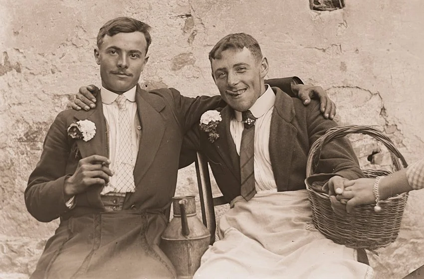 Vrienden op het feestje