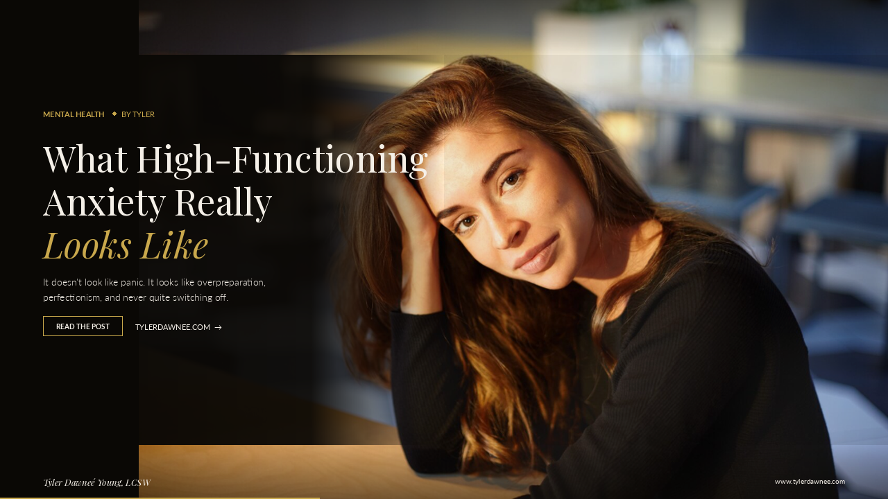 What High-Functioning Anxiety Really Looks Like (When You Seem Fine on Paper).