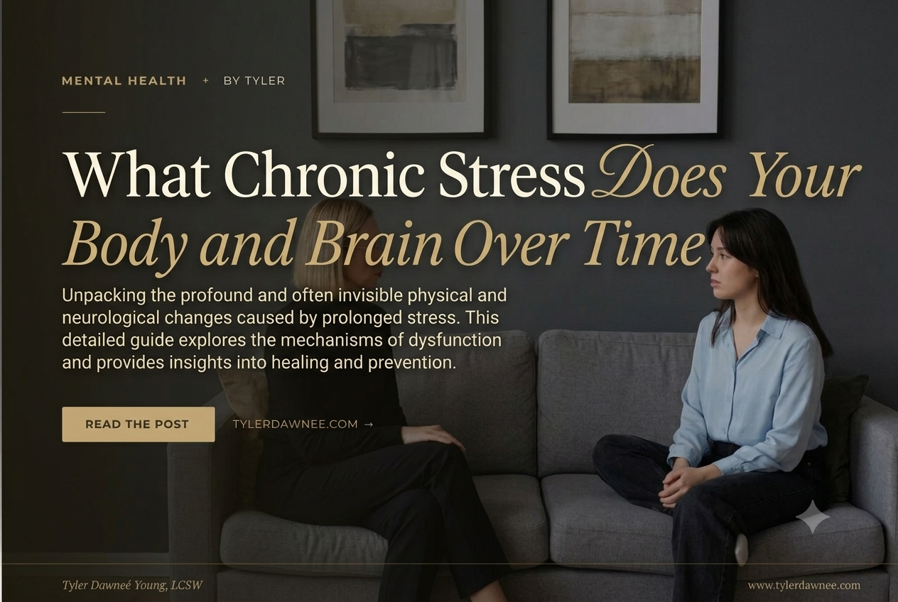 What Chronic Stress Does to Your Body and Brain Over Time.