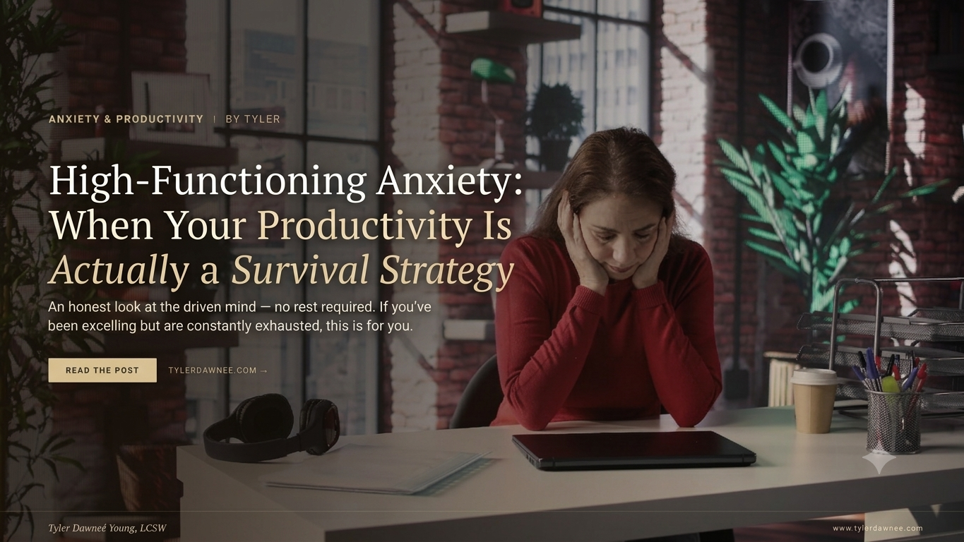 High-Functioning Anxiety: When Your Productivity Is Actually a Survival Strategy
